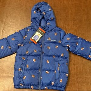 Miles the Label Kids Blue Puffer Jacket